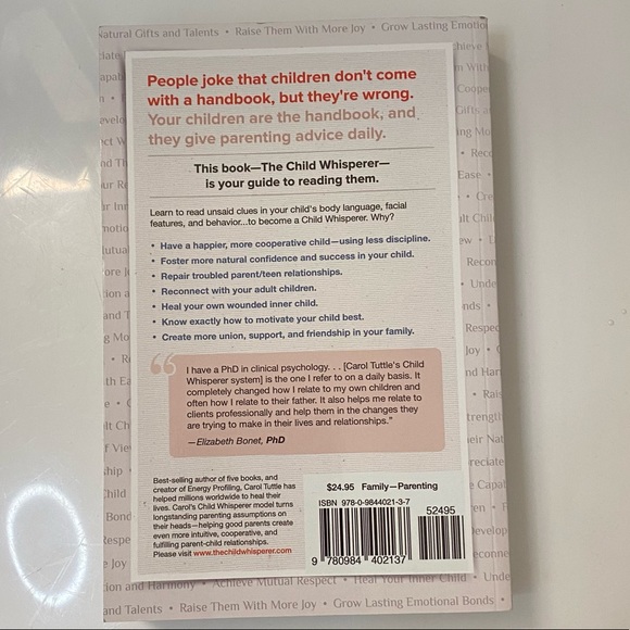 Carol Tuttle - The Child Whisperer - Paperback - A MUST READ - Great Condition - Picture 5 of 6